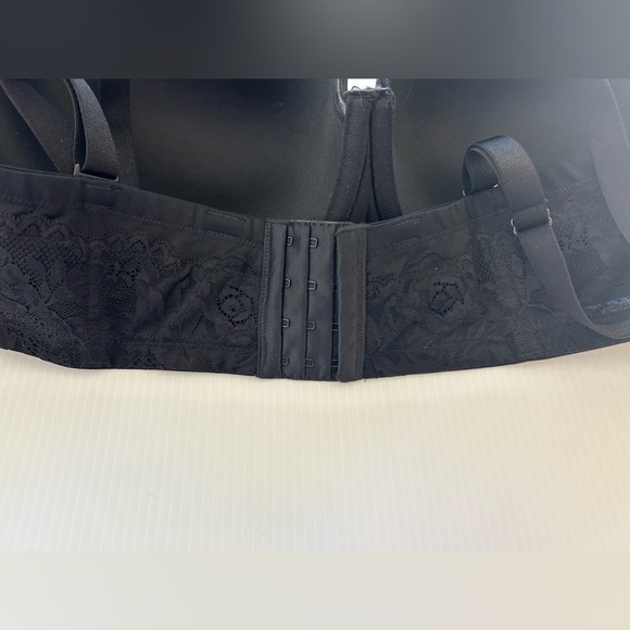 Torrid Curve Bra 50C Black Lace‎ Underwire NWT Push-up Strapless - Picture 7 of 11